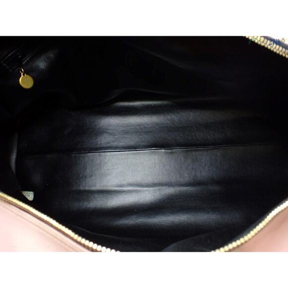 Chanel Pink Quilted Duffle Bag Large Calfskin Leather Vintage Rare XL CC Travel - Picture 7 of 15